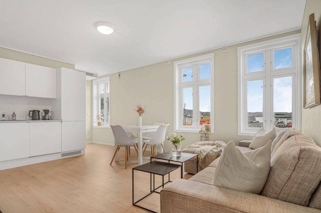 Contemporary City-Apartement With Views Of The Dock! Μπέργκεν Εξωτερικό φωτογραφία