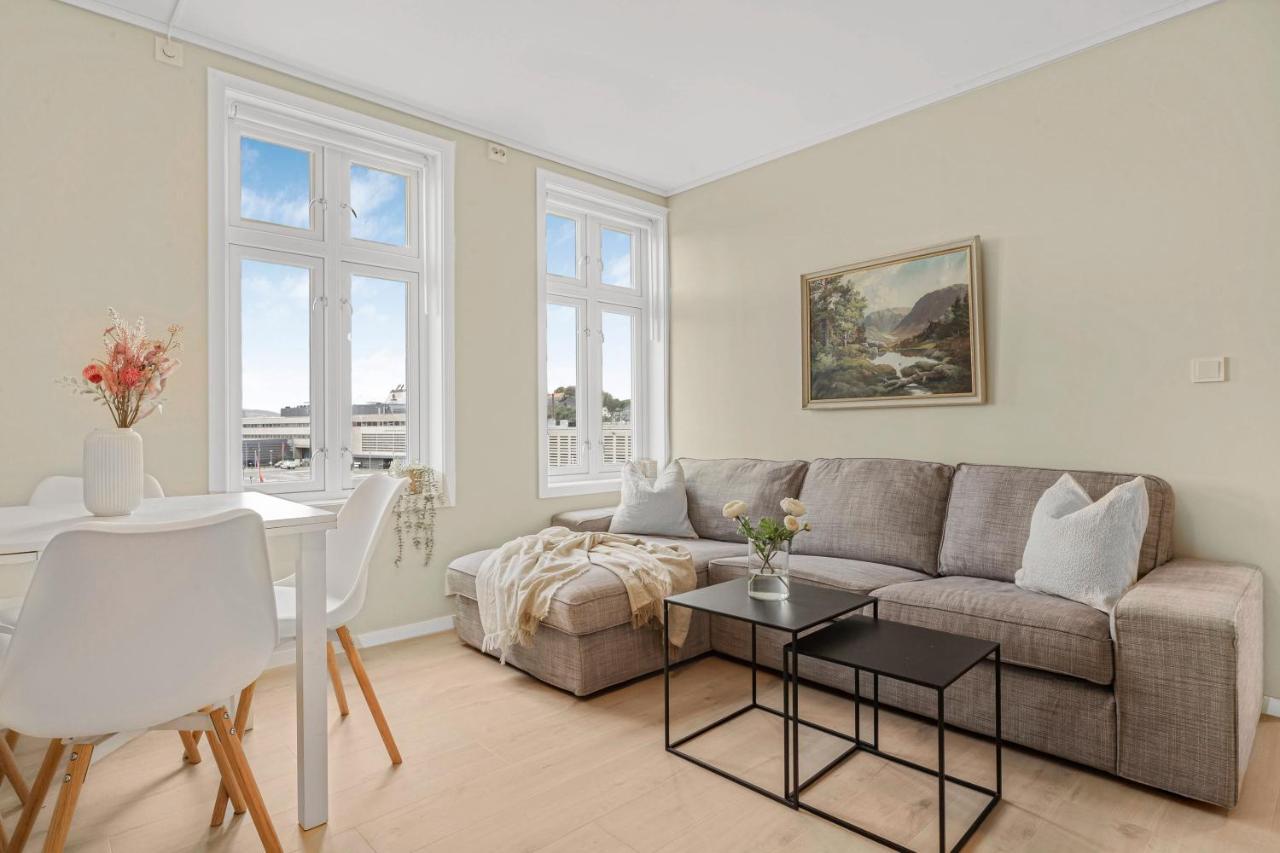 Contemporary City-Apartement With Views Of The Dock! Μπέργκεν Εξωτερικό φωτογραφία